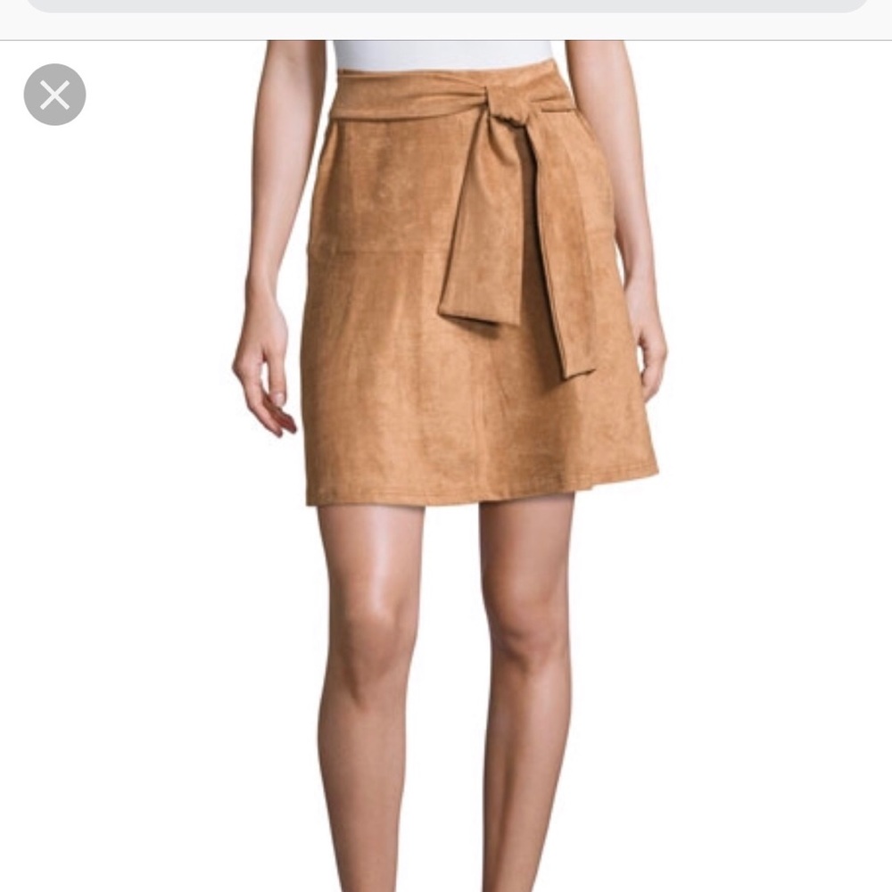 Beautiful suede skirt
